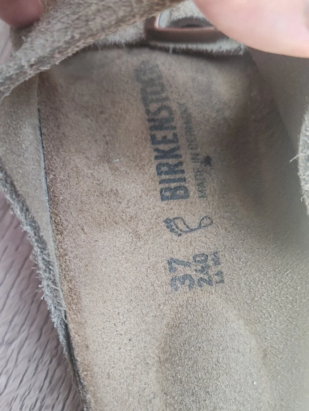 Birkenstock Kids Beige Suede Double-Buckle Sandals